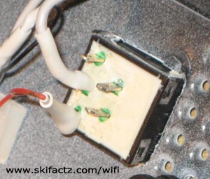 Fan switch modification for Linksys WRT54G