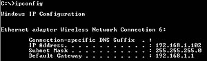 your router IP address