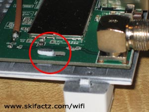 Remove the board from Linsksys router