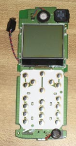 Utstarcom F1000G  keypad and LCD display
