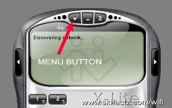 Xlite SIP client menu button